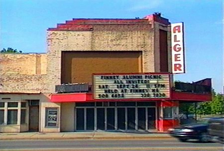 Alger Theatre - Marquee From Street
